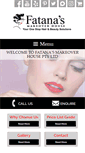 Mobile Screenshot of fatanashairandbeauty.com.au